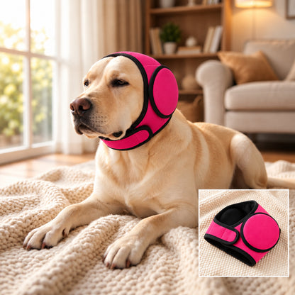 🐾CozyQuiet — Calming Ear Wrap for Dogs