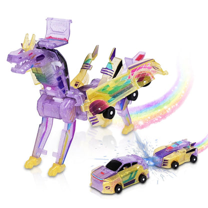 Magnetic Collision Transformable Car Toy