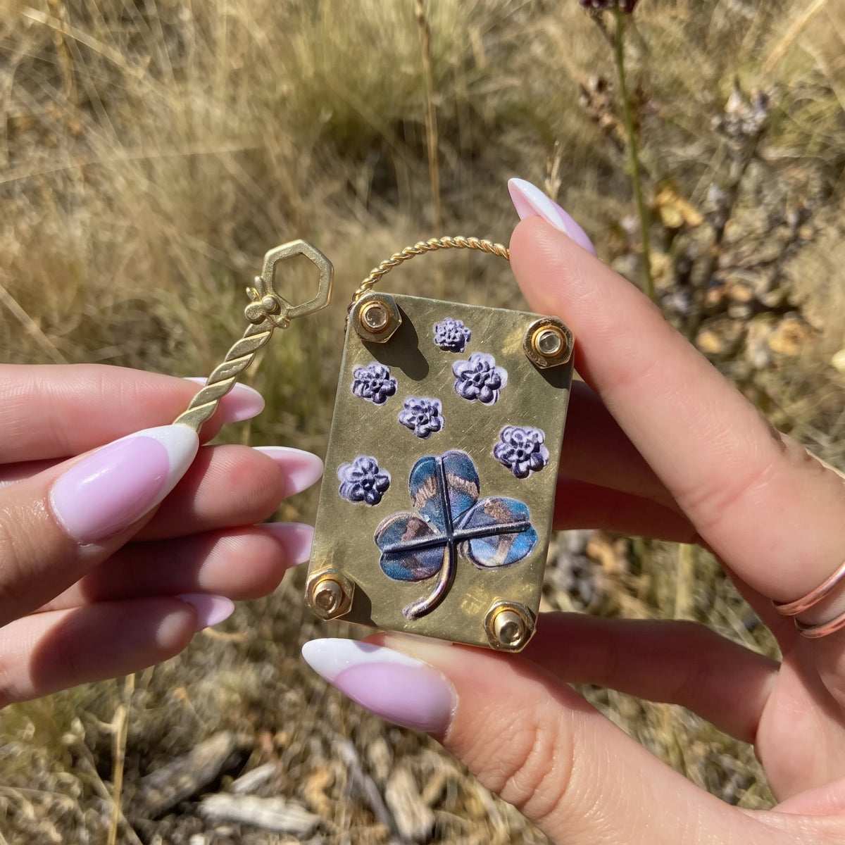 🌸 Micro Flower Press — Pocket-Sized Flower Press for Petals & Keepsakes