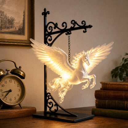 Mythic Lanterns — Glowing Creature Bookshelf Lamp