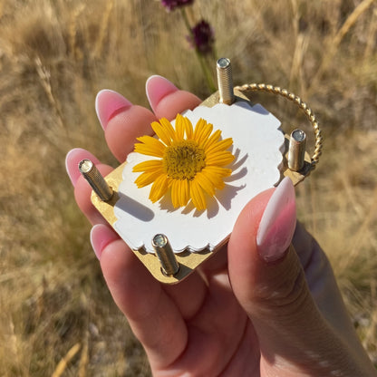 🌸 Micro Flower Press — Pocket-Sized Flower Press for Petals & Keepsakes