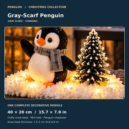 Pengloo™ Snowy Christmas Penguin Décor | Choose All 5 or 1