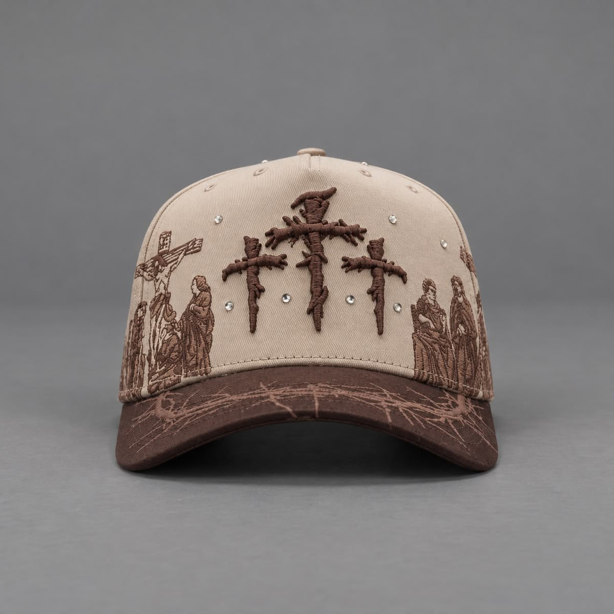 ✝️Viacrucis Brown Faith-Inspired Cap