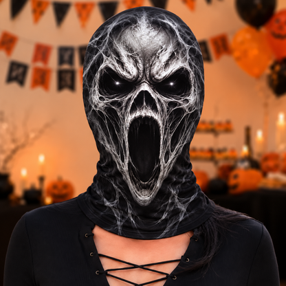 🎃Faux 3D Halloween Balaclava-👻3D Effect, Soft & Breathable