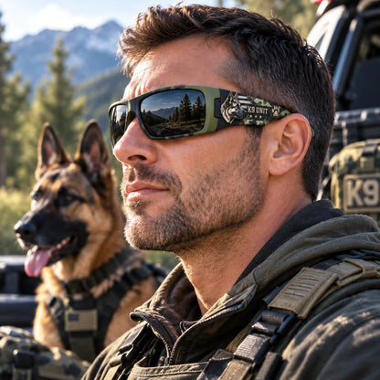 🔥😍K9 Tactical Sunglasses | Rugged Working-Dog Design🐕‍🦺