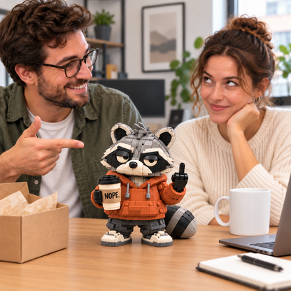 🔥Coffee Animals Building Block Set-💕Step-by-Step Guide Included