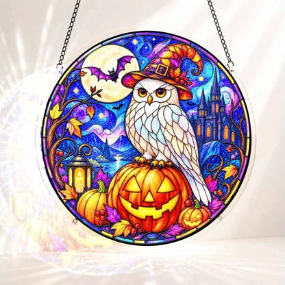 🧘Relaxing & Beginner-☀Acrylic Jigsaw Puzzle Suncatcher(✨Relaxing DIY Craft to Create Stunning Christmas Artwork)