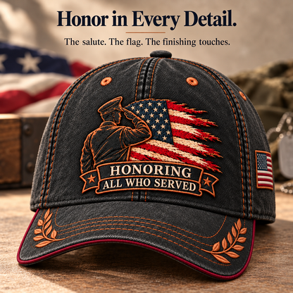 🇺🇸 Honor & Heritage — Patriotic Commemorative Cap Collection