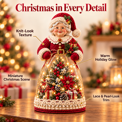 🎄 Christmas Glow – Lighted Holiday Figurine Collection