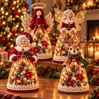 🎄 Christmas Glow – Lighted Holiday Figurine Collection