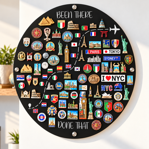 ⭐2026 USA Sale: Up to 50% OFF -Travel Magnet Board