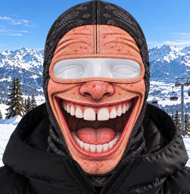 ❄️Funny Ski Mask -🎁Birthday Gifts For Ski Lovers