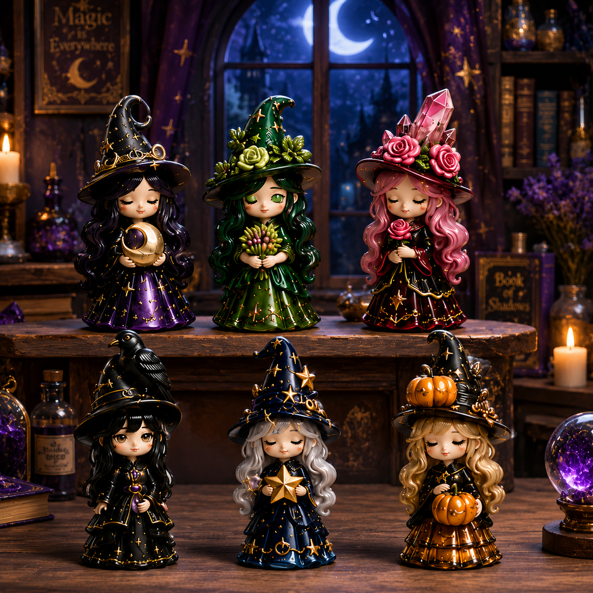 🔥Der Apotheken-Adventskalender der Kristallhexe 2026 – 24 magische Miniaturen für 24 Nächte