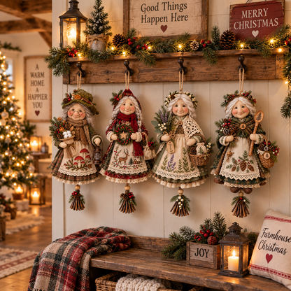 🔥😍Handmade Good Luck Granny 🍀Chase Away Worries, Bring Home Warmth