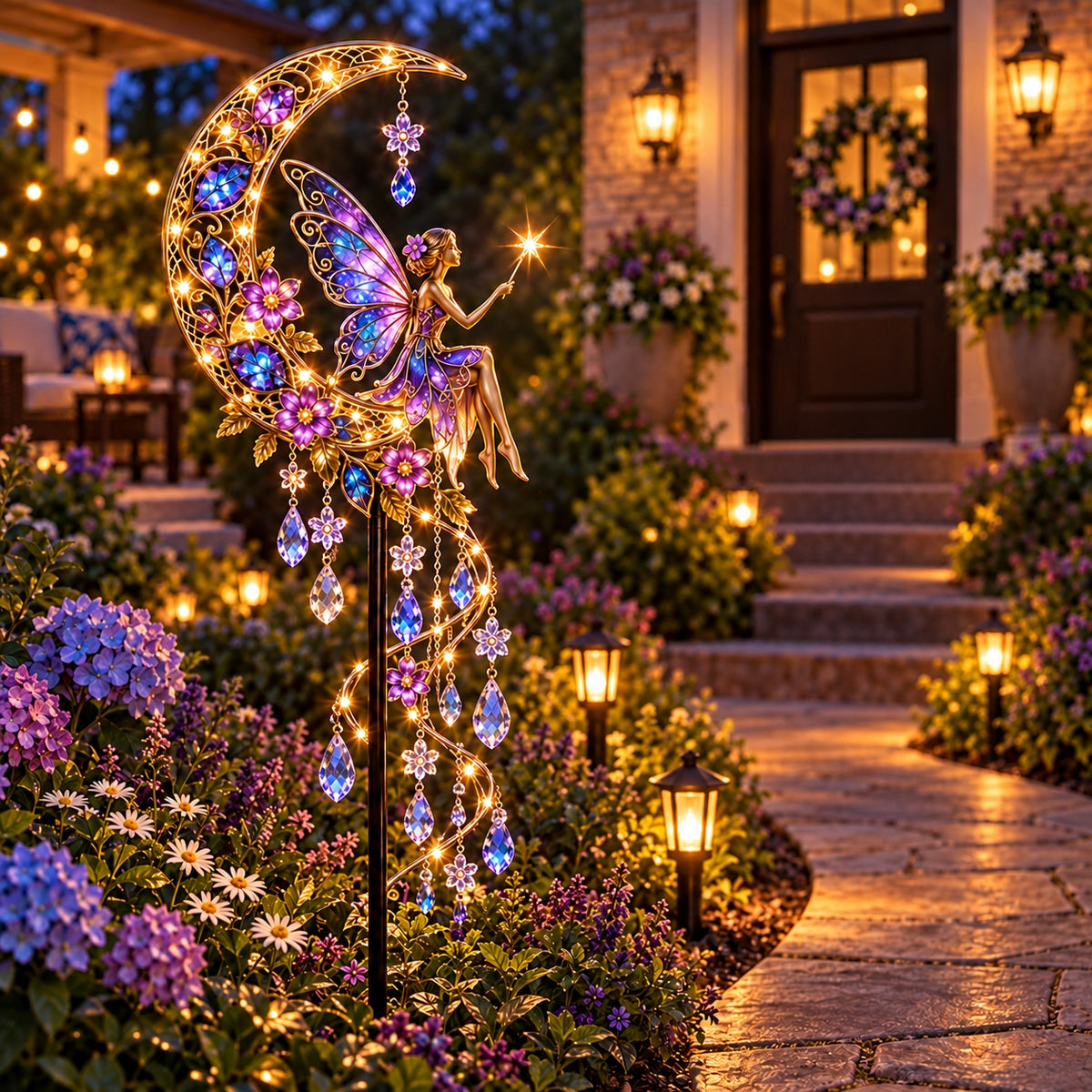 ✅Easy to assemble ✅Sturdiness-🦋Butterfly Moonlight Cascade