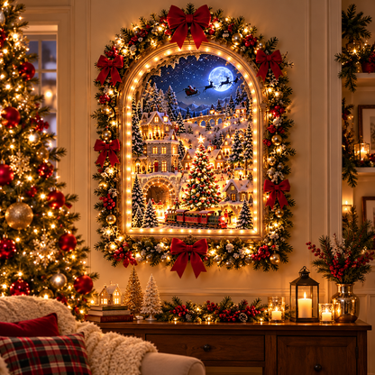 ✨The Christmas Portal™ – Animated Christmas Village