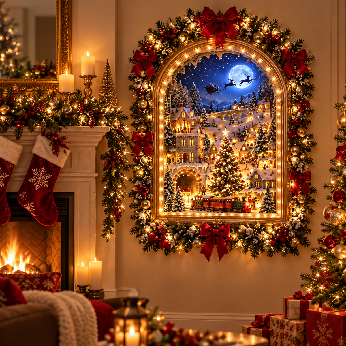 ✨The Christmas Portal™ – Animated Christmas Village