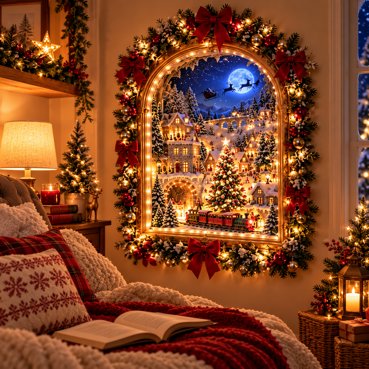 ✨The Christmas Portal™ – Animated Christmas Village