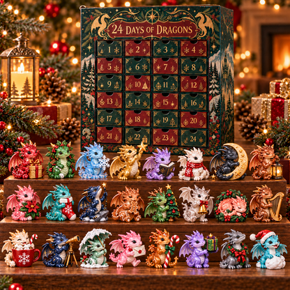 🐲✨24 Days of Dragons Advent Calendar – A New Little Dragon Every Day