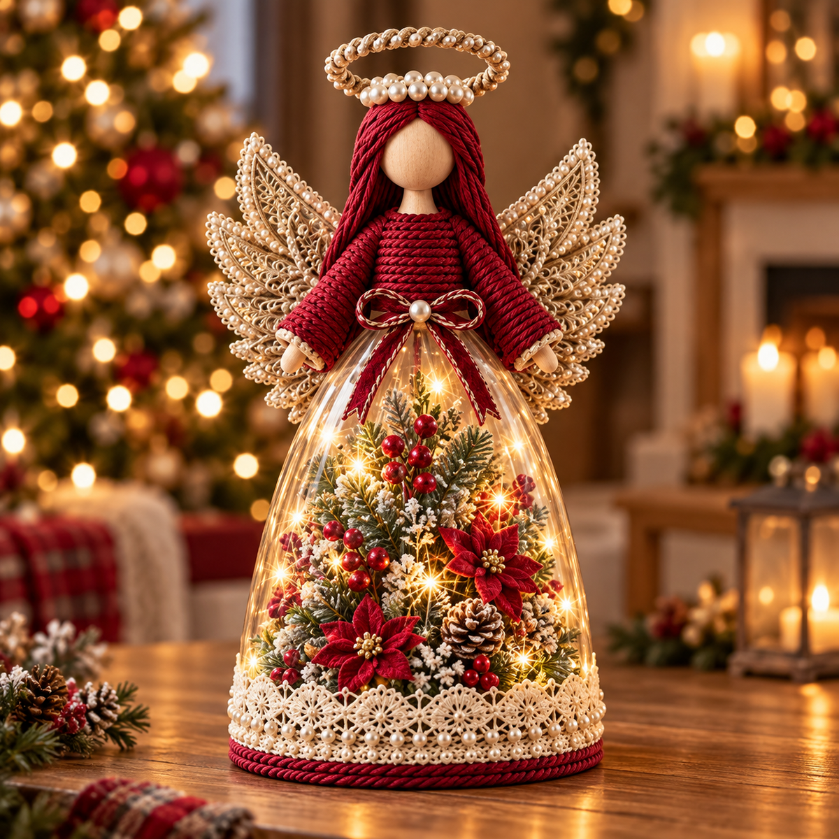 🎄 Christmas Glow – Lighted Holiday Figurine Collection