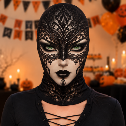 🎃Faux 3D Halloween Balaclava-👻3D Effect, Soft & Breathable