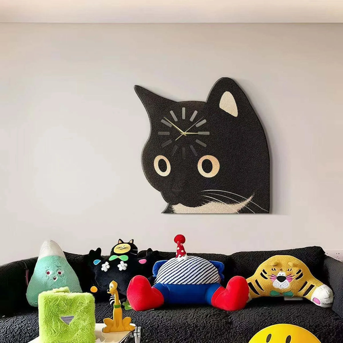 🐱 Loading Cat & Dog Wall Clock – Cute Animal Collection