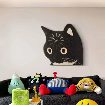 🐱 Loading Cat & Dog Wall Clock – Cute Animal Collection