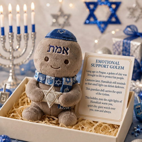 ✡️Chanukka Emotionale Unterstützung Wächter Sammler-Plüschtier