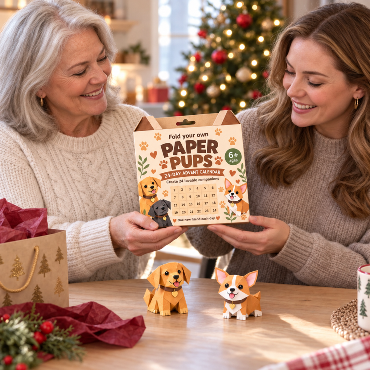 🎃3D DIY Dog Paper-💕Step-by-Step Guide Included