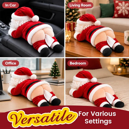 🎅 Cheeky Santa Tissue Box – A Little Christmas Mischief!