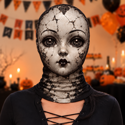 🎃Faux 3D Halloween Balaclava-👻3D Effect, Soft & Breathable