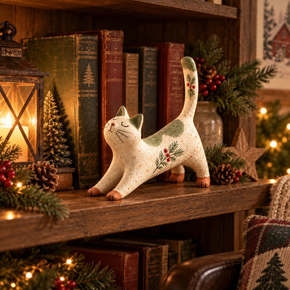 🔥😍Cozy Woodland Christmas Figurines