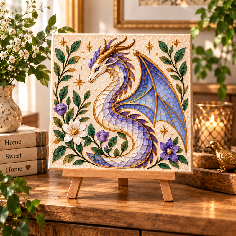 Amethyst Blossom Dragon