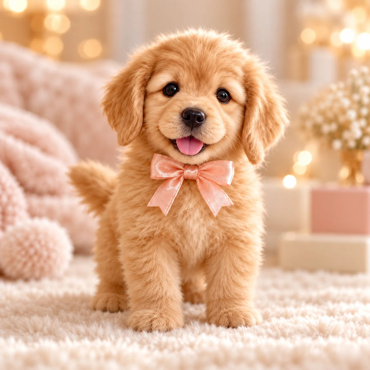 Golden Buddy realistic robot Golden Retriever puppy