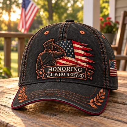 🇺🇸 Honor & Heritage — Patriotic Commemorative Cap Collection