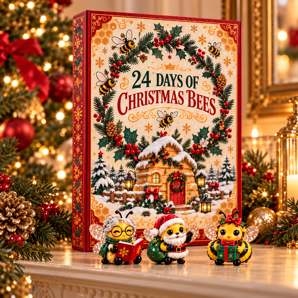 🐝 24 Days of Christmas Bees Advent Calendar – A Little Bee, A Little Joy Every Day