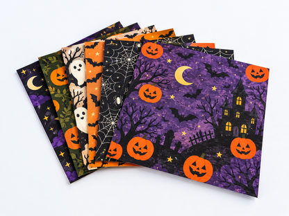 🎃DIY Halloween Paper-💕Step-by-Step Guide Included