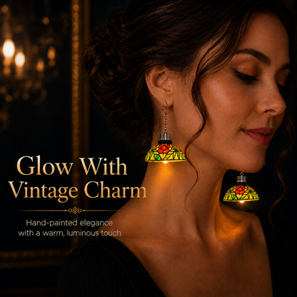 Handmade Vintage Light-Up Chandelier Earrings (Same As Video) - Only 11 Left