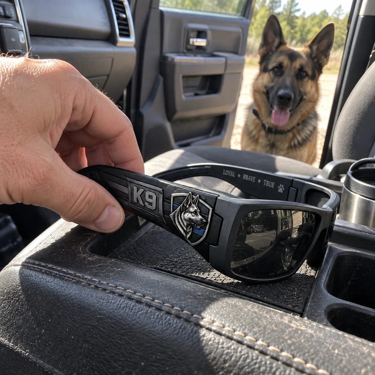 🔥😍K9 Tactical Sunglasses | Rugged Working-Dog Design🐕‍🦺