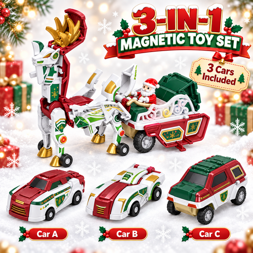 Magnetic Collision Transformable Car Toy