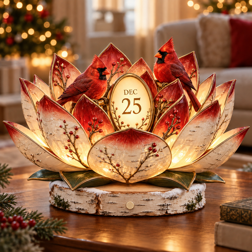 ✨Cardinal DailyBloom™ – Automatic Blooming Perpetual Calendar