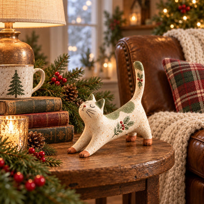 🔥😍Cozy Woodland Christmas Figurines