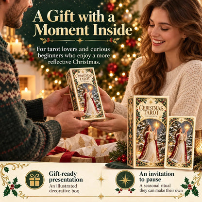 🔥The Enchanted Holiday Tarot – 78 Cards & 12 Days of Rituals🎉