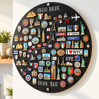 ⭐2026 USA Sale: Up to 50% OFF -Travel Magnet Board