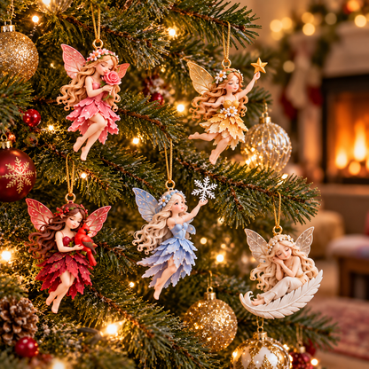 🧚‍♀️✨Enchanted Fairies 24-Day Advent Calendar – 24 Unique Fairy Hanging Ornaments