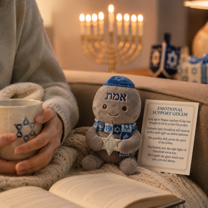 ✡️Chanukka Emotionale Unterstützung Wächter Sammler-Plüschtier