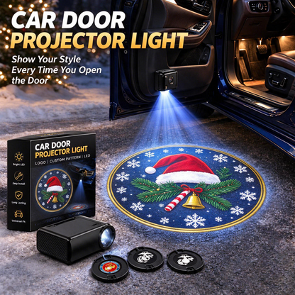 🎅Christmas Car Atmosphere Projector Light – Festive Decor for Vehicles