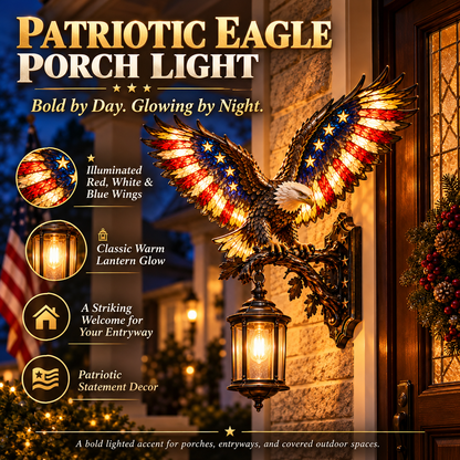 🔥🦅Liberty in Flight – A Glowing Eagle for Your Outdoor Space