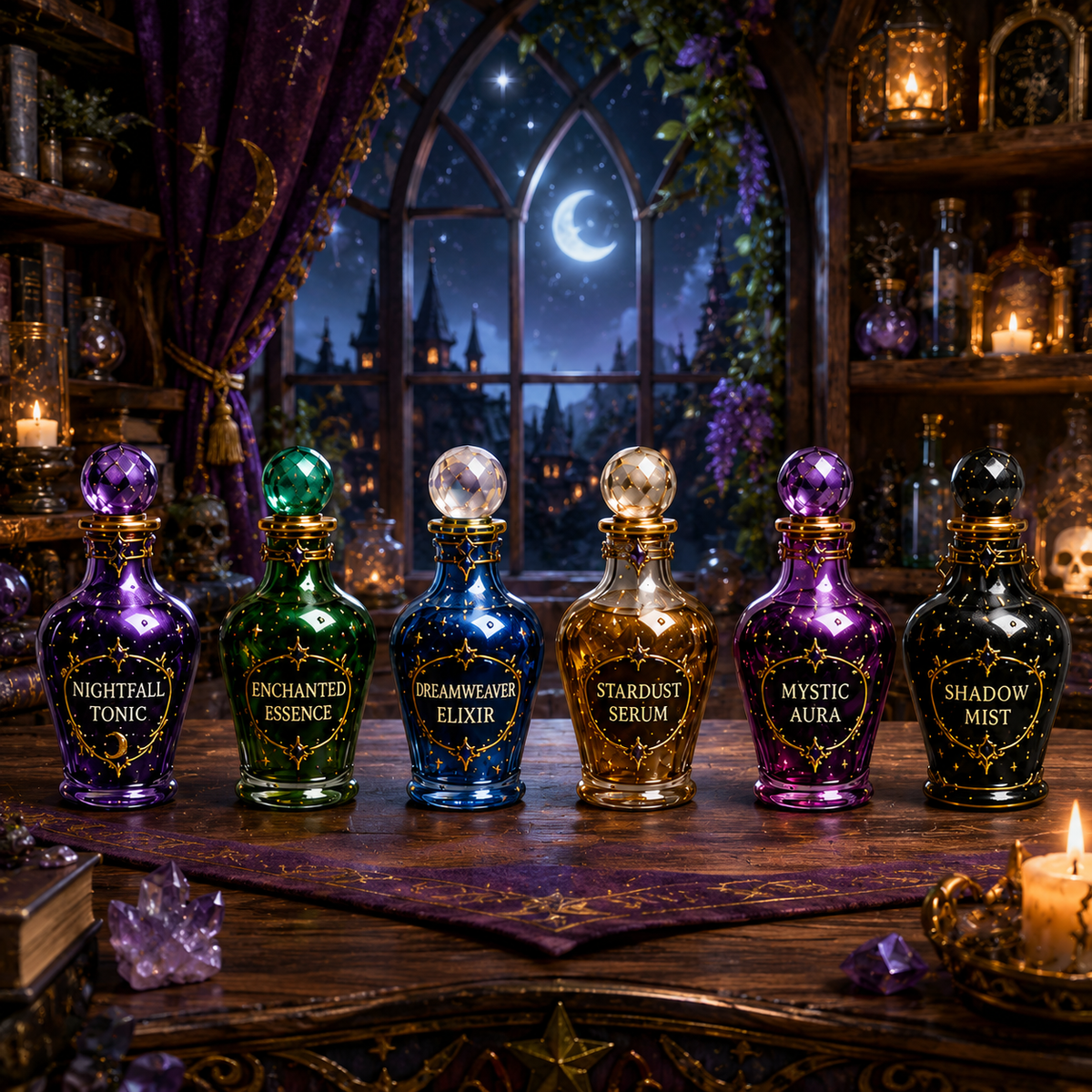 🔥Der Apotheken-Adventskalender der Kristallhexe 2026 – 24 magische Miniaturen für 24 Nächte