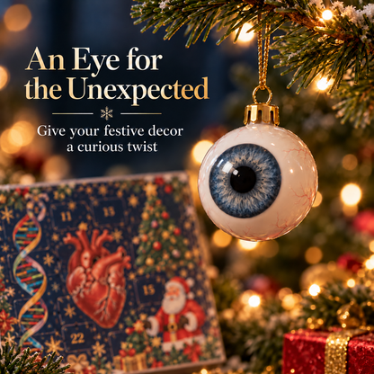 🎄 Anatomy Christmas Advent Calendar – 🎁Unique Organ-Shaped Ornaments & Holiday Surprises for Nurses, Medical Students & Science Lovers